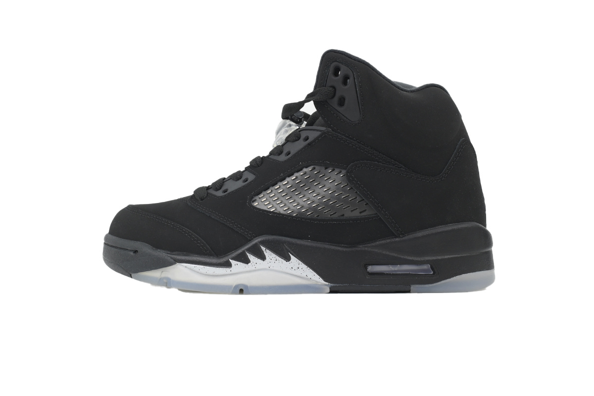 Nike Air Jordan 5 AJ5 Retro SE 'Black Cat' Men's Lace-Up Basketball Athletic Sneakers Shoes FZ2239-001