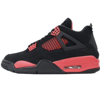 Nike Air Jordan 4 AJ4 Retro Red Thunder Men's Athletic Sneakers Basketball CT8527-016