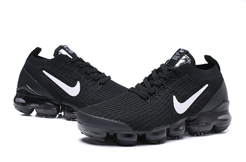 Nike Air VaporMax Flyknit 3 Black/White Men's Air Cushion Sneakers Casual Shoes US Sizes 8-11 - Image 5