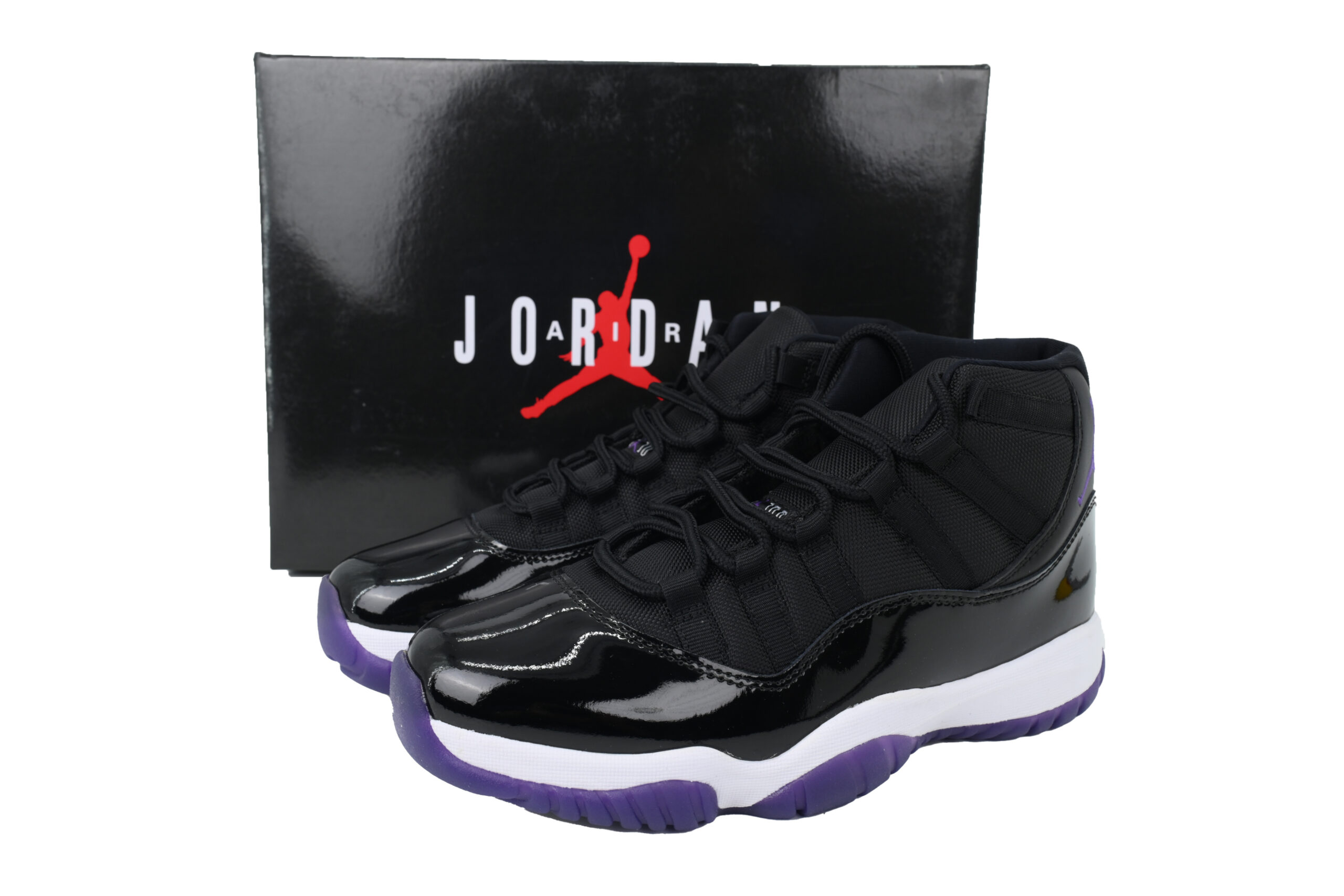Nike Air Jordan 11 AJ11 Retro Blackish Purple Men's Lace-up Basketball Sneakers Athletic Shoes CT8812-999 - Image 8