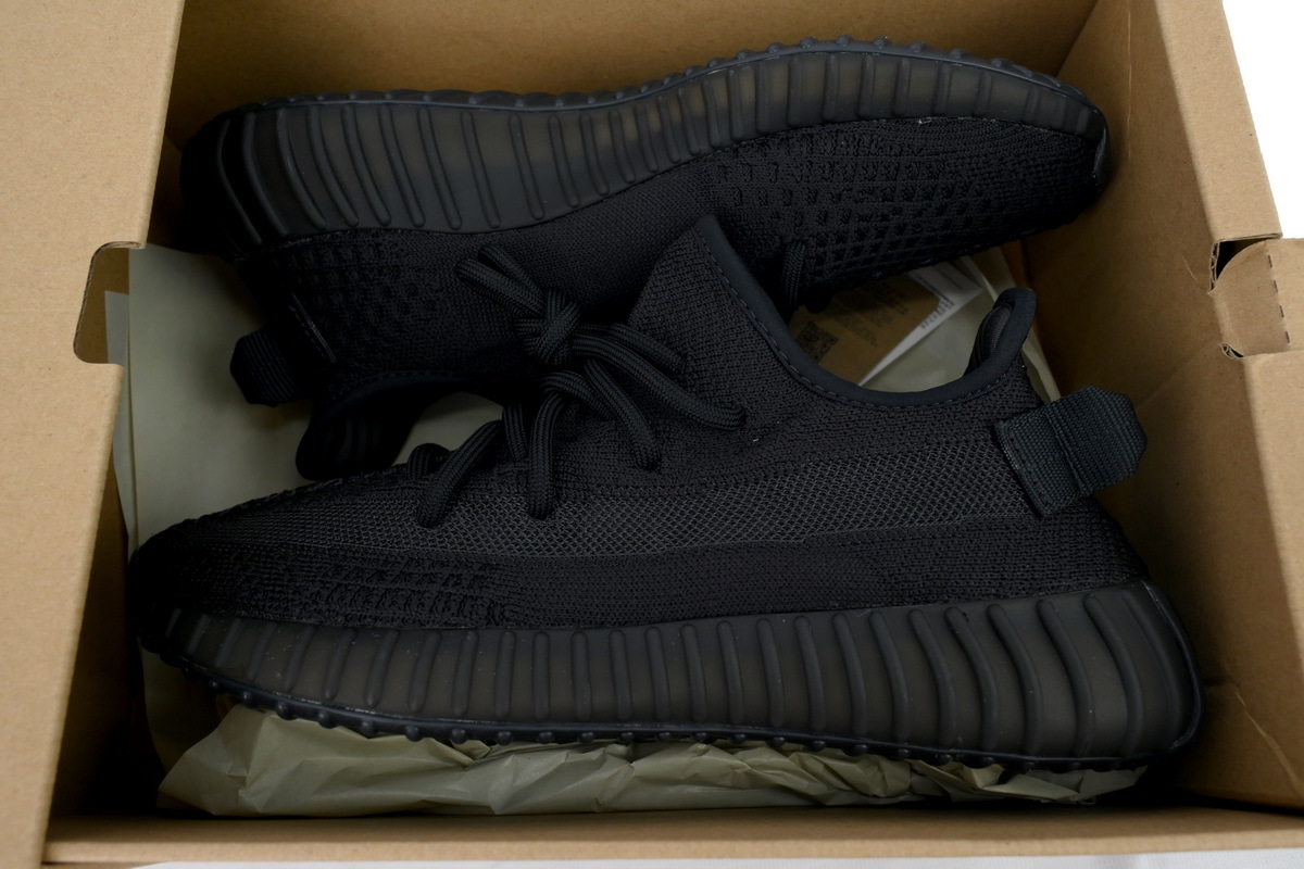 adidas Yeezy Boost 350 V2 'Onyx' Men's Low Top Lace-Up Sneakers Athletic Basketball US Size - Image 6
