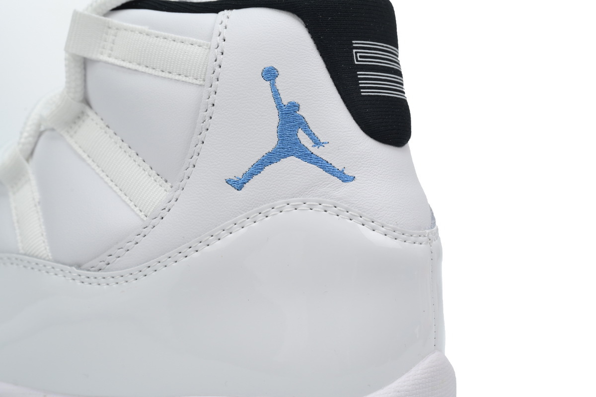 Nike Air Jordan 11 AJ11 Retro 'Columbia - Legend Blue' Men's Lace-up Basketball Sneakers Athletic Shoes CT8012-104 - Image 3