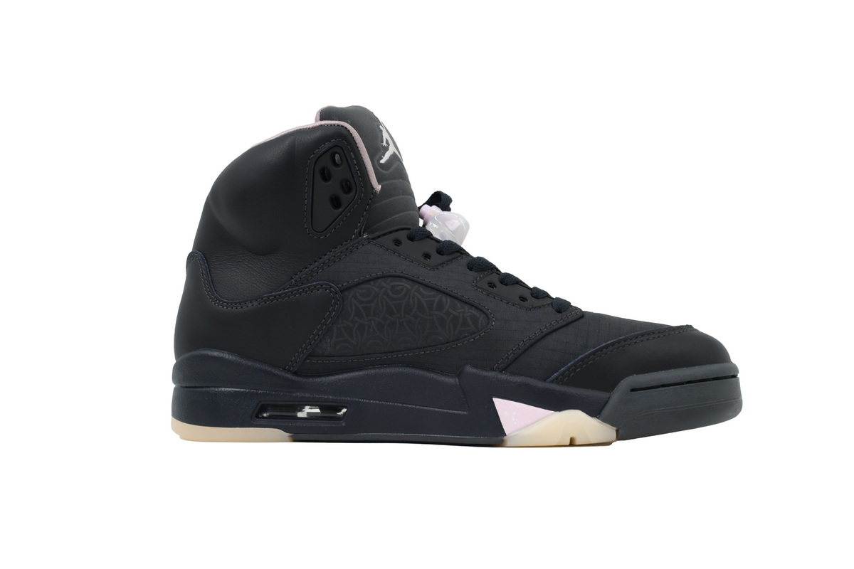 Nike Air Jordan 5 AJ5 Paris Saint-Germain x Retro 'Off Noir' Men's Lace-Up Basketball Athletic Sneakers Shoes HQ3004-001 - Image 2