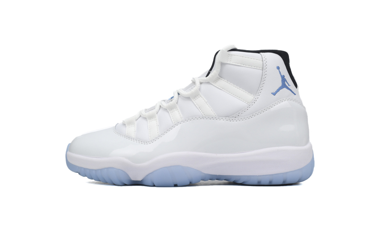 Nike Air Jordan 11 AJ11 Retro 'Columbia - Legend Blue' Men's Lace-up Basketball Sneakers Athletic Shoes CT8012-104