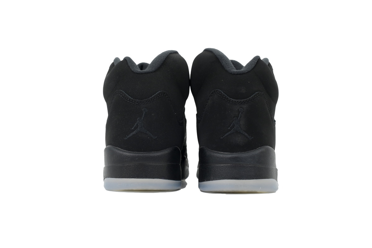 Nike Air Jordan 5 AJ5 Retro SE 'Black Cat' Men's Lace-Up Basketball Athletic Sneakers Shoes FZ2239-001 - Image 4