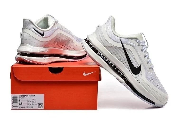 Nike Air Zoom Pegasus Premium White/Black Men's Athletic Sneakers Sports Shoes US Size 8-12 - Image 6