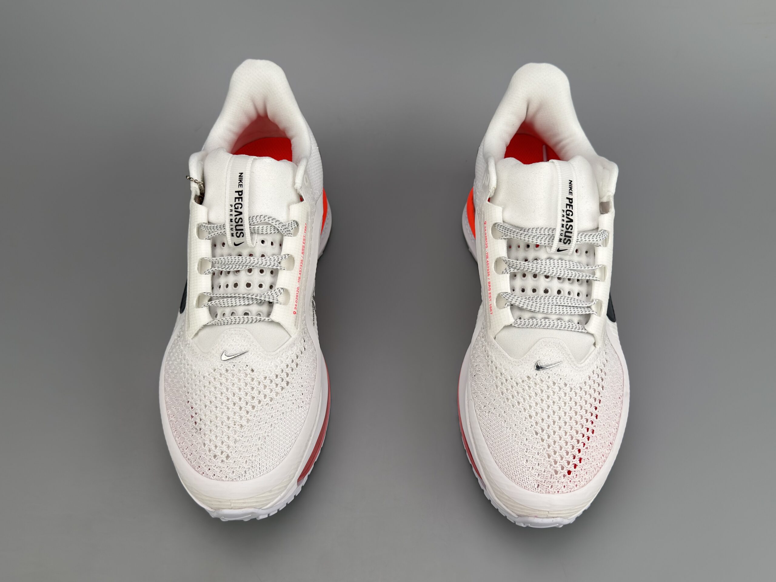 Nike Air Zoom Pegasus Premium White/Gray/Black/Orange Men's Athletic Sneakers Sports Shoes US Size 8-12Nike Air Zoom Pegasus Premium White/Gray/Black/Orange Men's Athletic Sneakers Sports Shoes US Size 8-12 - Image 6