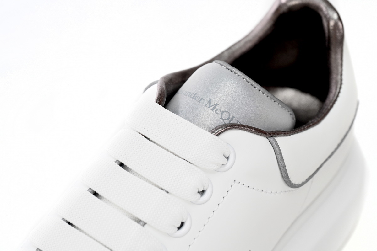 Alexander McQueen Silver Edge – Men's Casual Sneakers Shoes - Image 5