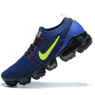Nike Air VaporMax Flyknit 3 Blue/Green Men's Air Cushion Sneakers Casual Shoes US Sizes 8-11