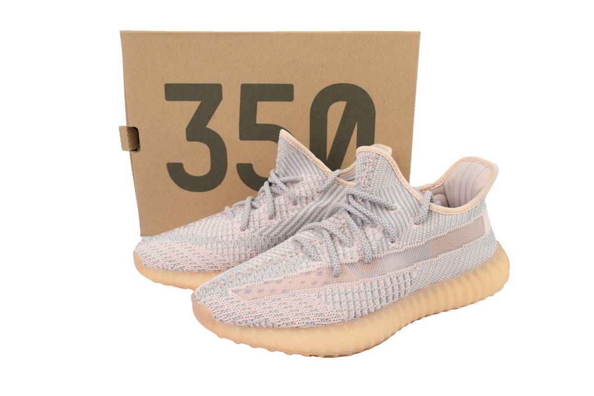 adidas Yeezy Boost 350 V2 “Synth” Men's Low Top Lace-Up Sneakers Athletic Basketball US Size - Image 8