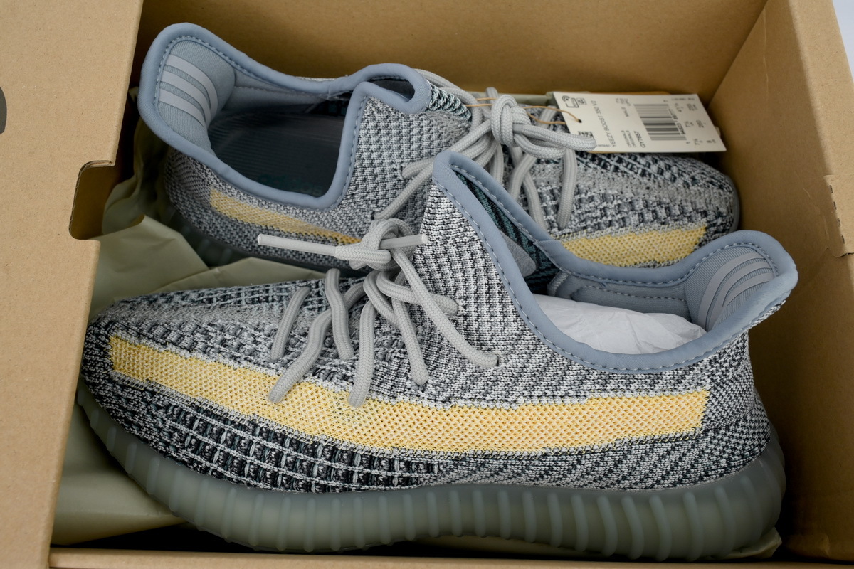 adidas Yeezy Boost 350 V2 “Ash Blue” Men's Low Top Lace-Up Sneakers Athletic Basketball US Size - Image 6