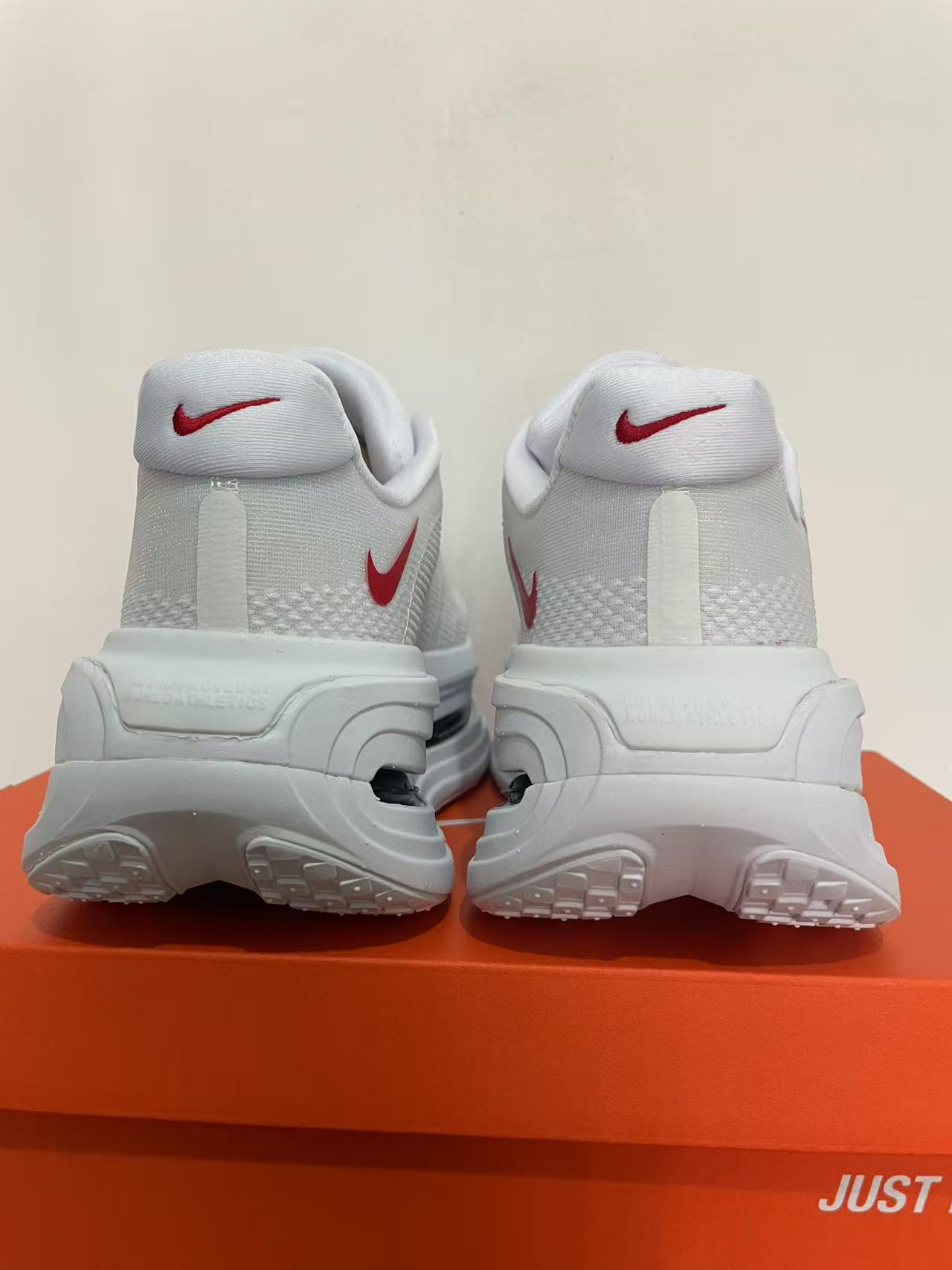 Nike Air Zoom Vomero Premium White/Black/Red Men's Athletic Sneakers Running Shoes US Size 8-12 - Image 4