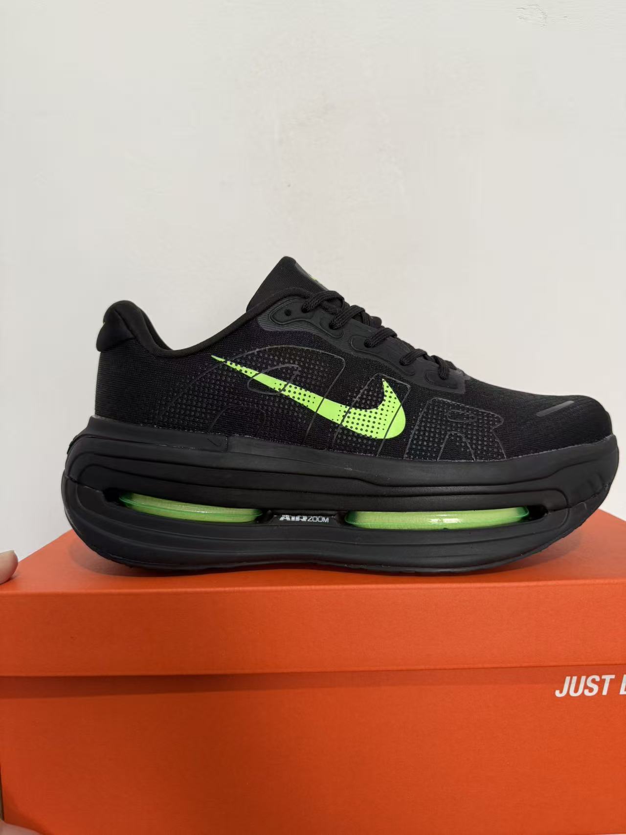Nike Air Zoom Vomero Premium Black/Green Men's Athletic Sneakers Running Shoes US Size 8-12 - Image 3