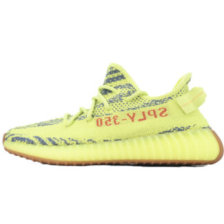 adidas Yeezy Boost 350 V2 “Semi Frozen Yellow” Men's Low Top Lace-Up Sneakers Athletic Basketball US Size
