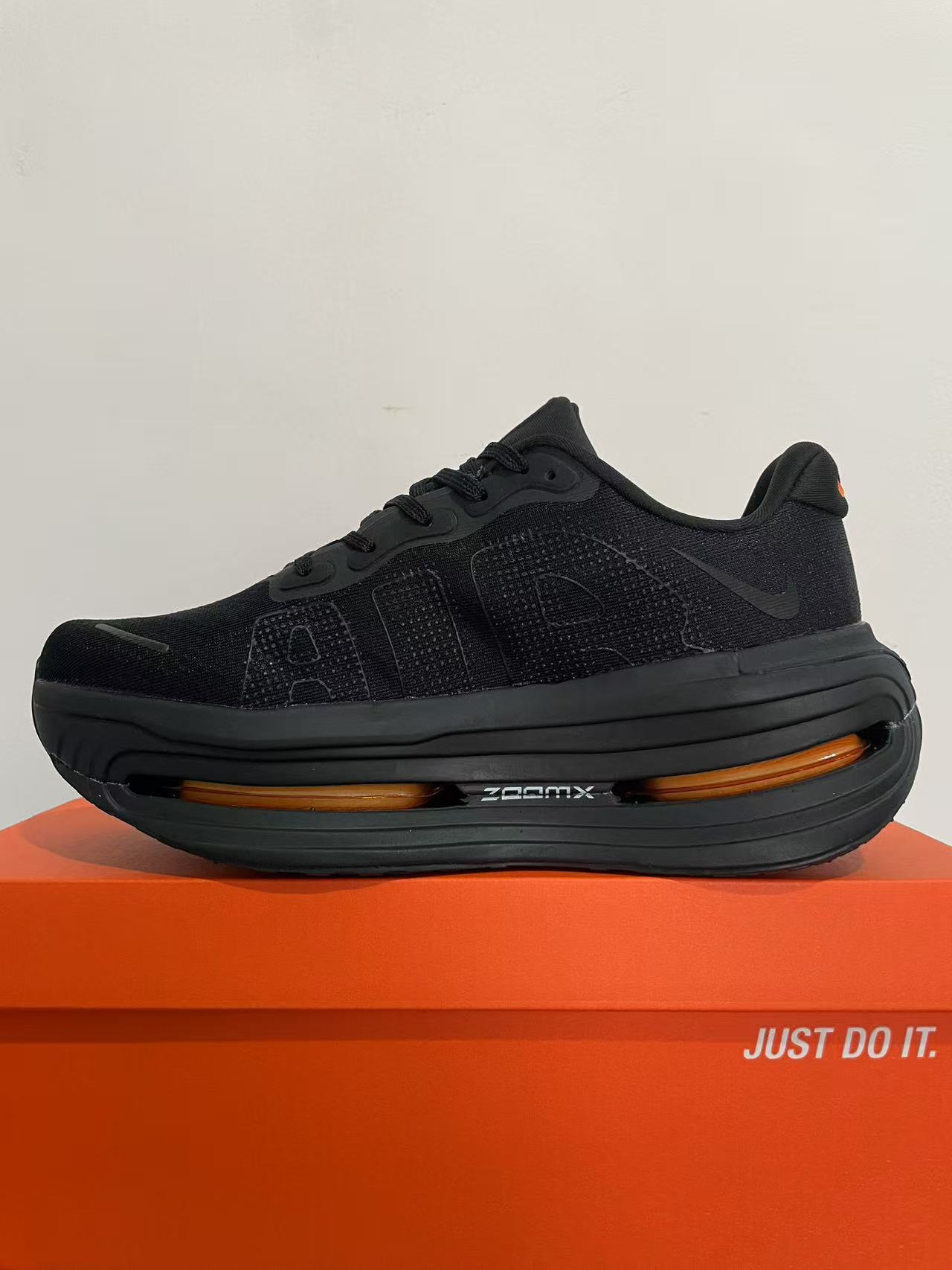 Nike Air Zoom Vomero Premium Black/Yellow Men's Athletic Sneakers Running Shoes US Size 8-12 - Image 2