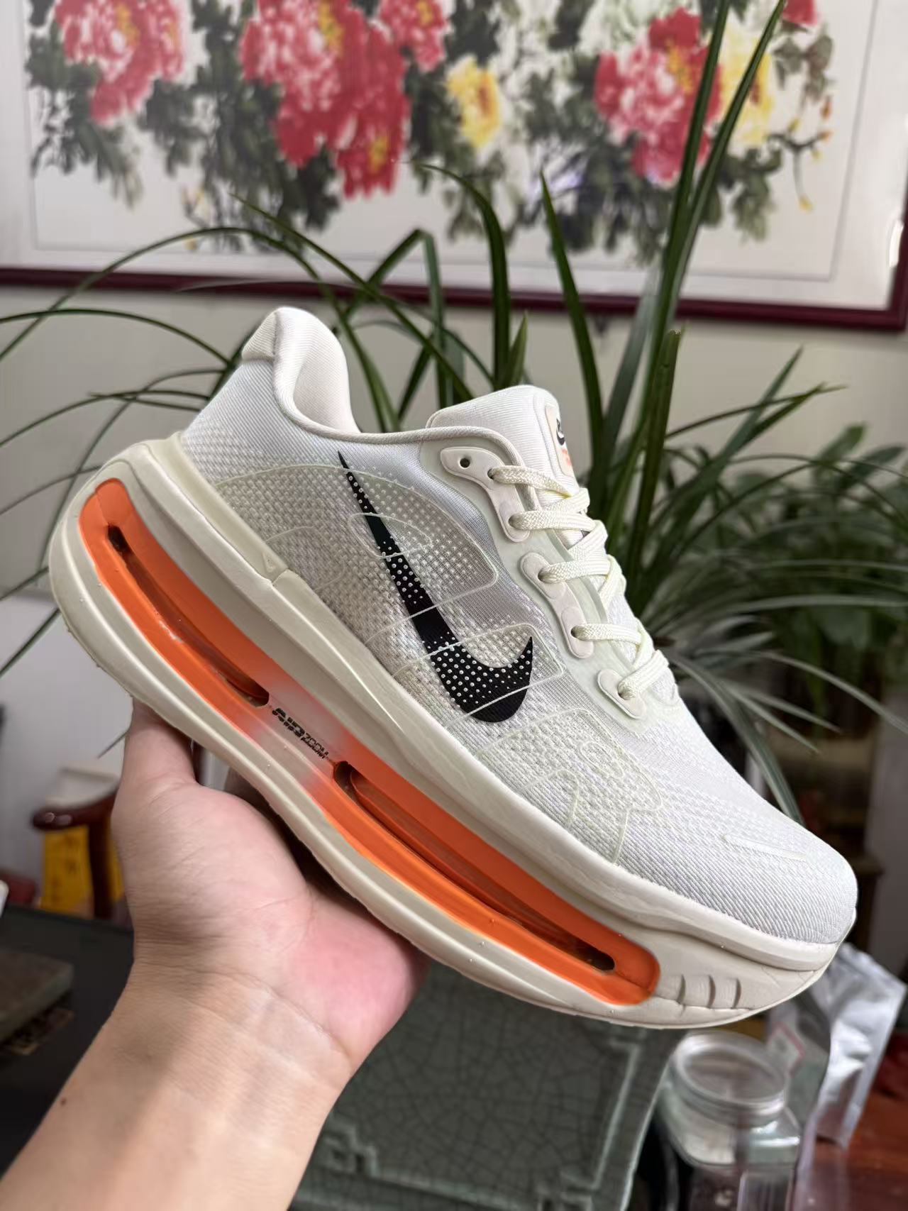 Nike Air Zoom Vomero Premium White/Black Men's Athletic Sneakers Running Shoes US Size 8-12