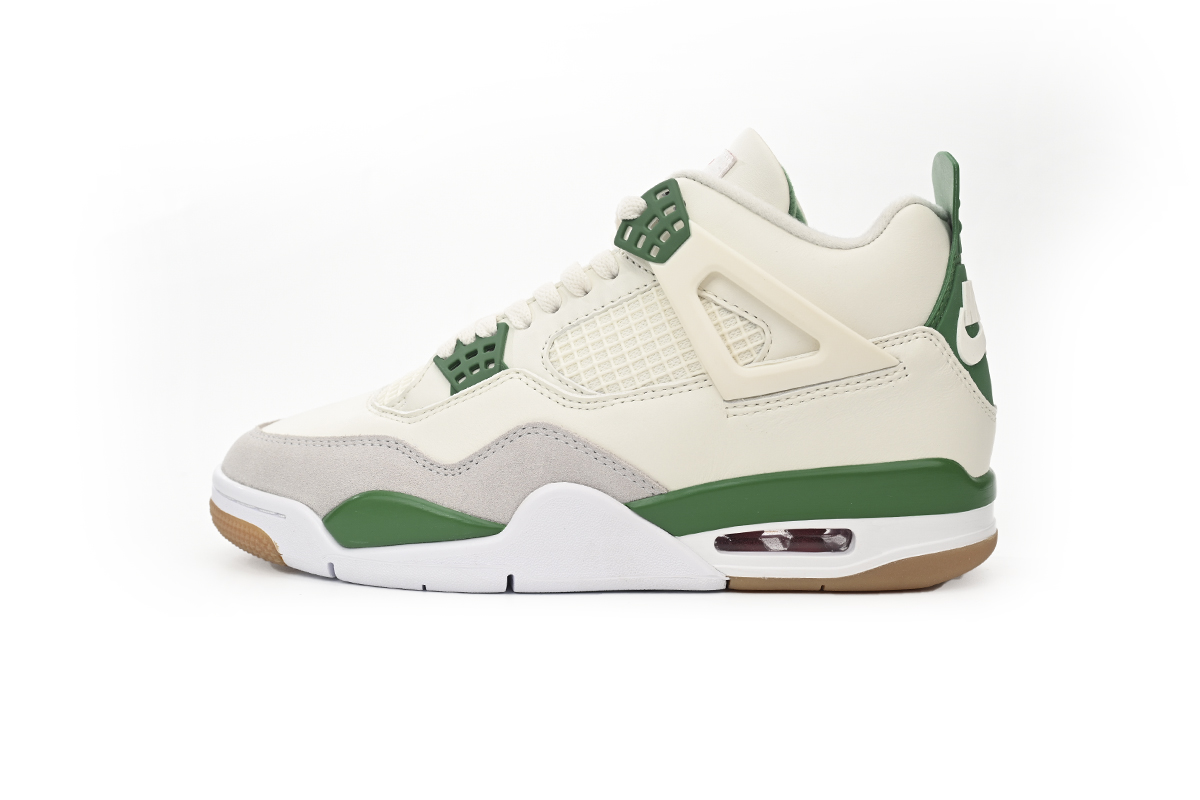Nike SB x Air Jordan 4 AJ4 Pine Green Men’s Athletic Sneakers Basketball Shoes