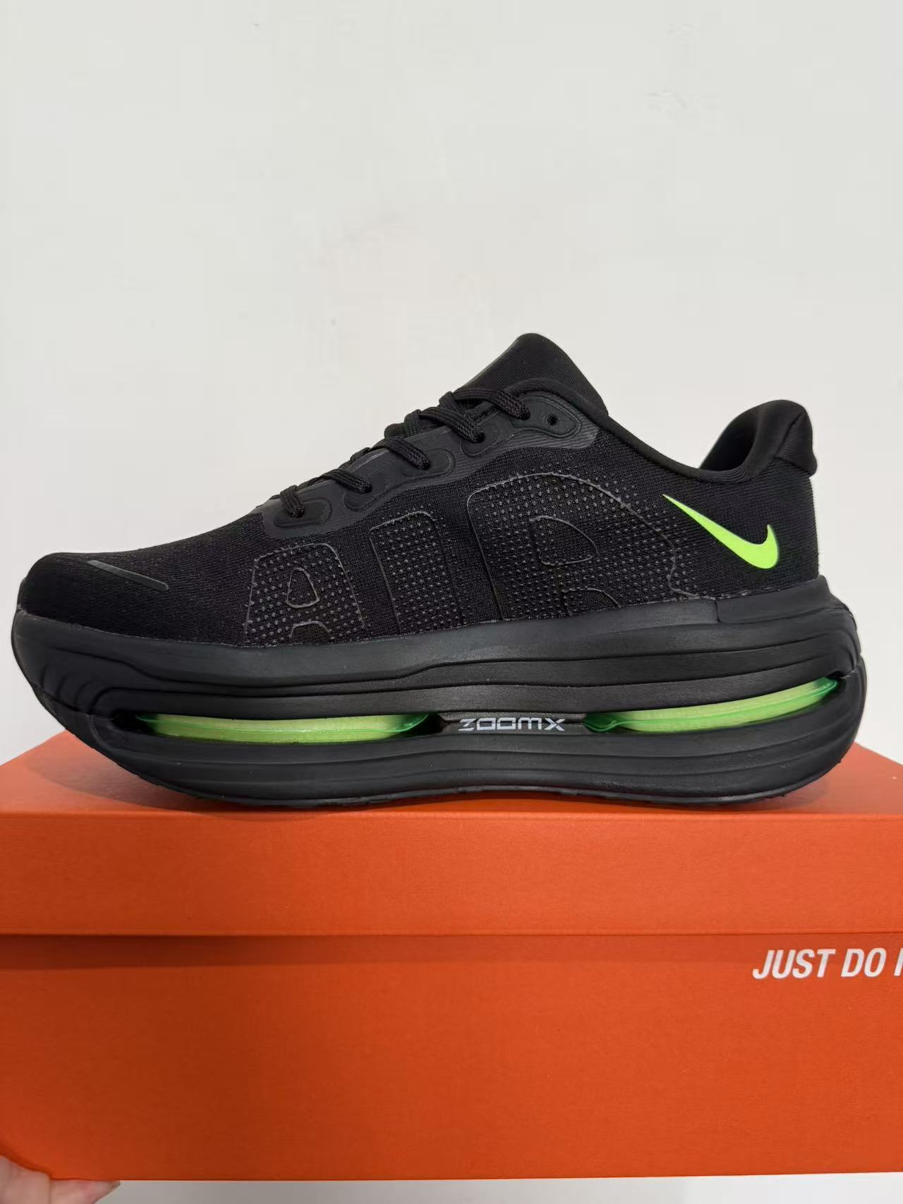 Nike Air Zoom Vomero Premium Black/Green Men's Athletic Sneakers Running Shoes US Size 8-12 - Image 2