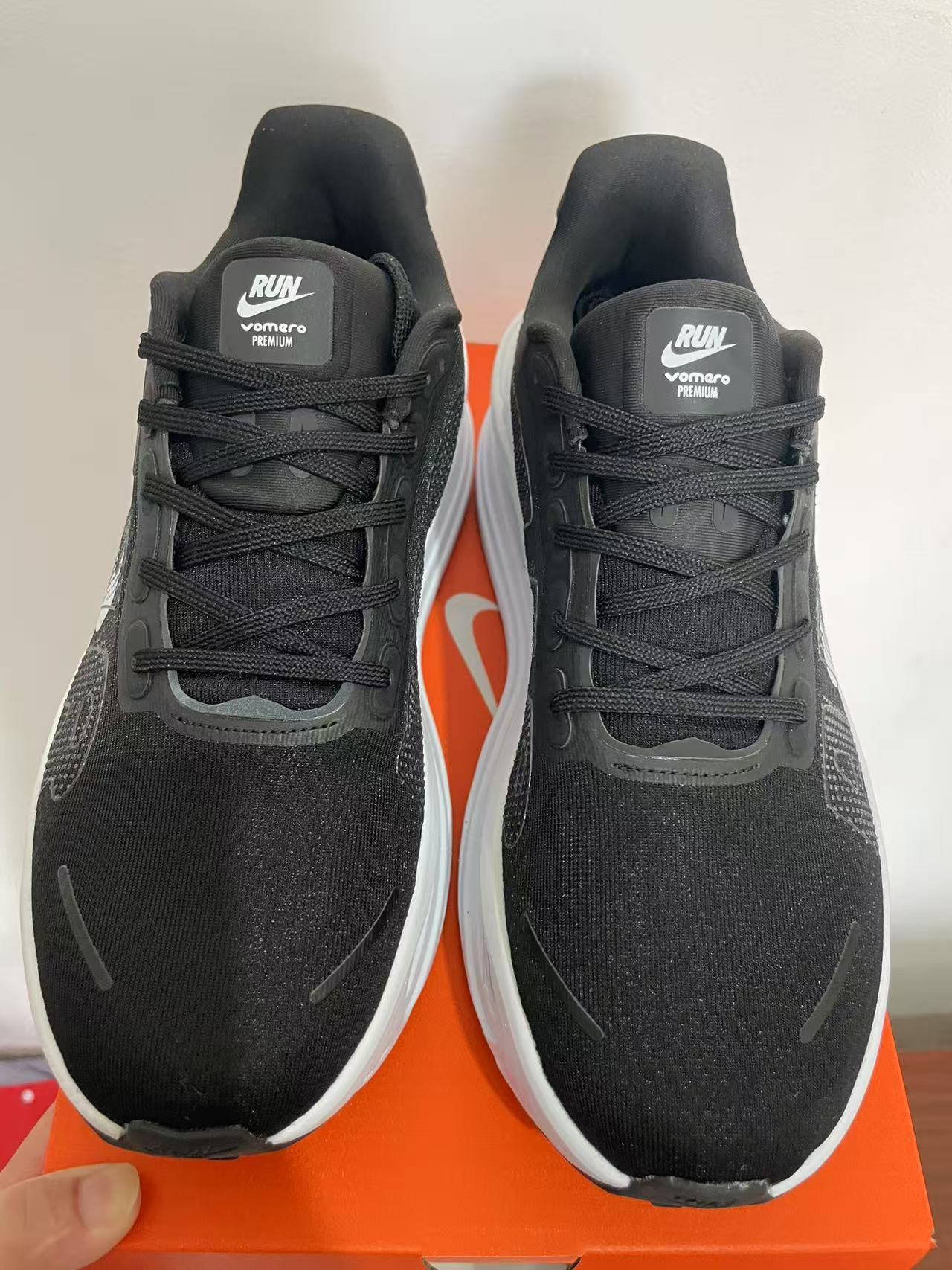 Nike Air Zoom Vomero Premium Black/White Men's Athletic Sneakers Running Shoes US Size 8-12 - Image 4