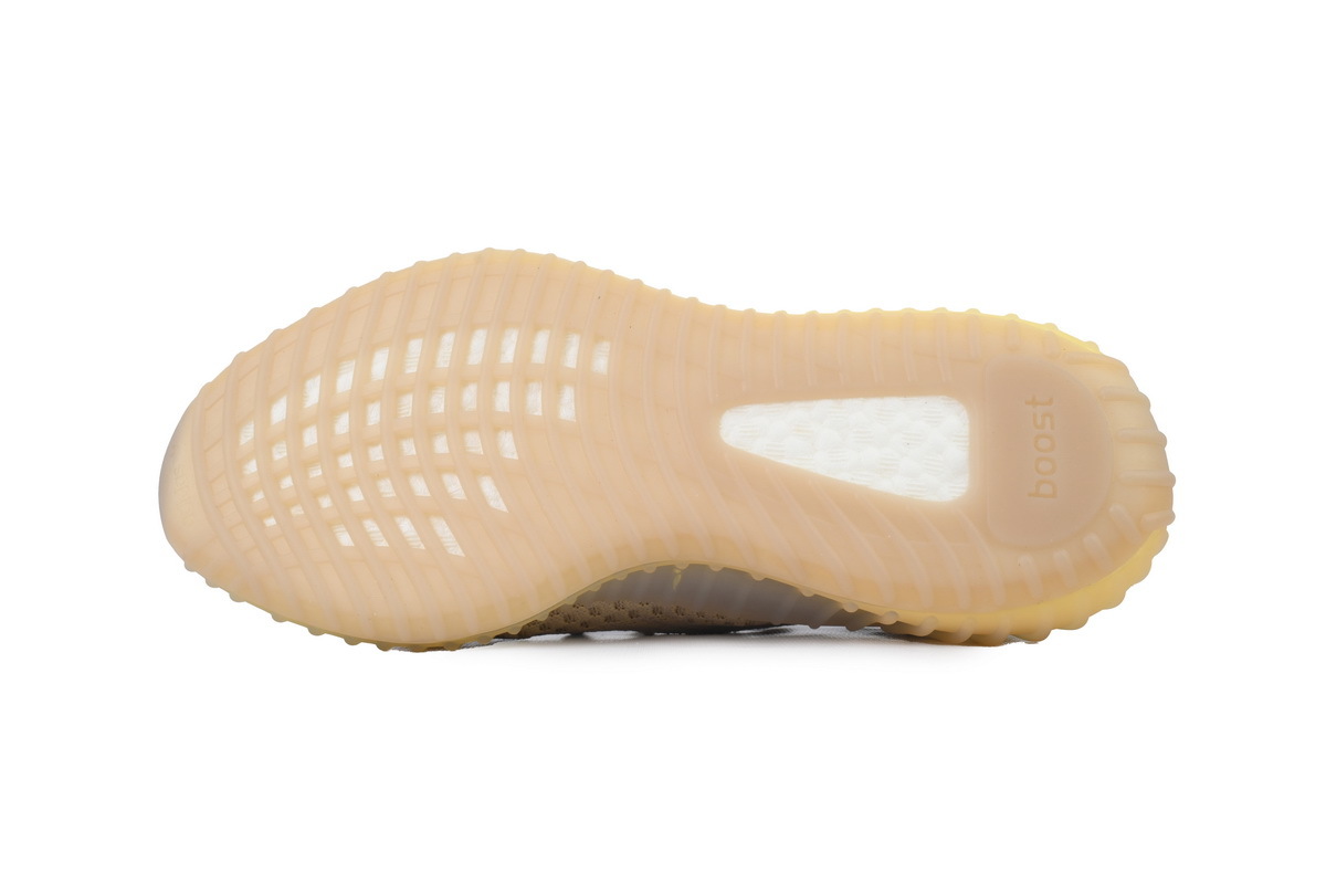 adidas Yeezy Boost 350 V2 “Flax” Men's Low Top Lace-Up Sneakers Athletic Basketball US Size - Image 4
