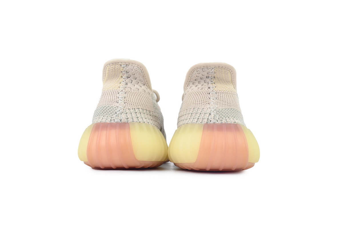 adidas Yeezy Boost 350 V2 “Citrin” Men's Low Top Lace-Up Sneakers Athletic Basketball US Size - Image 5