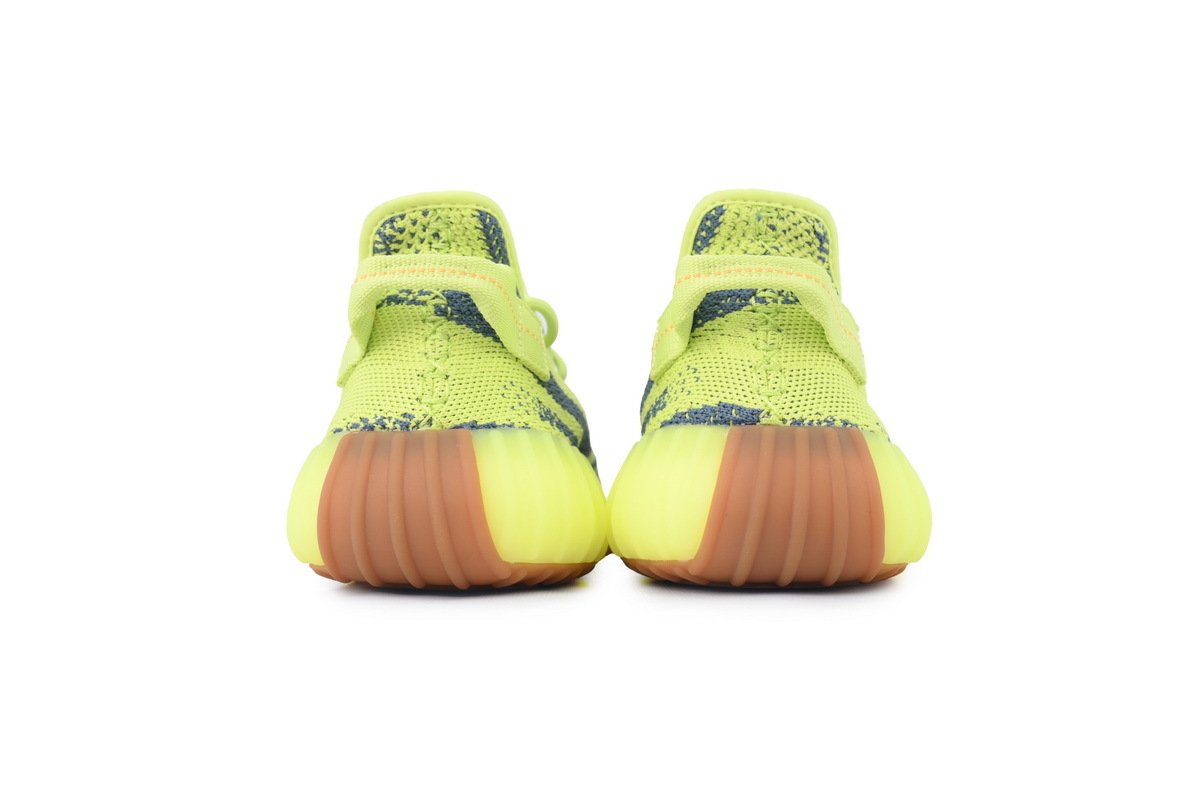 adidas Yeezy Boost 350 V2 “Semi Frozen Yellow” Men's Low Top Lace-Up Sneakers Athletic Basketball US Size - Image 5