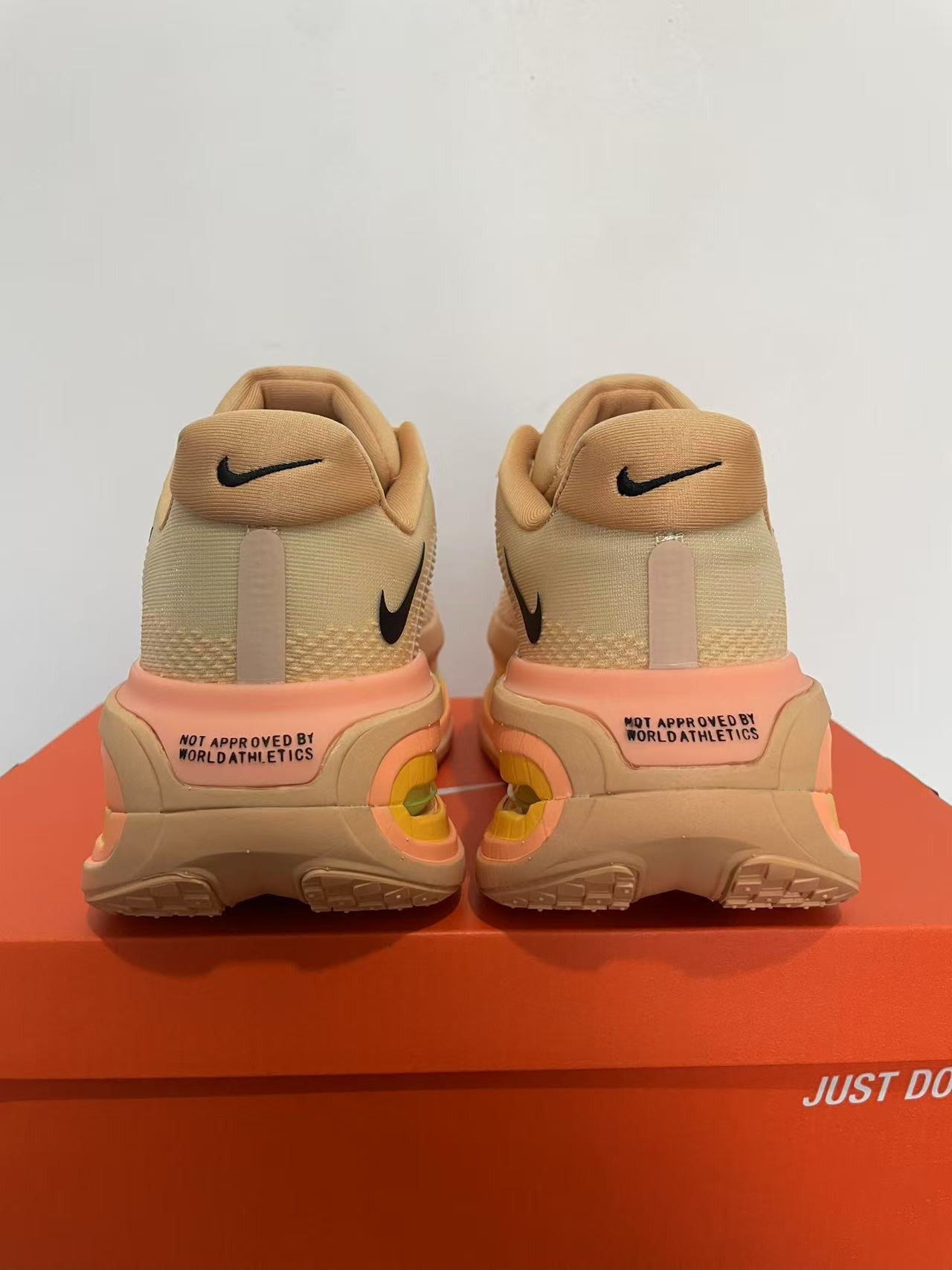 Nike Air Zoom Vomero Premium Orange/Yellow Men's Athletic Sneakers Running Shoes US Size 8-12 - Image 5