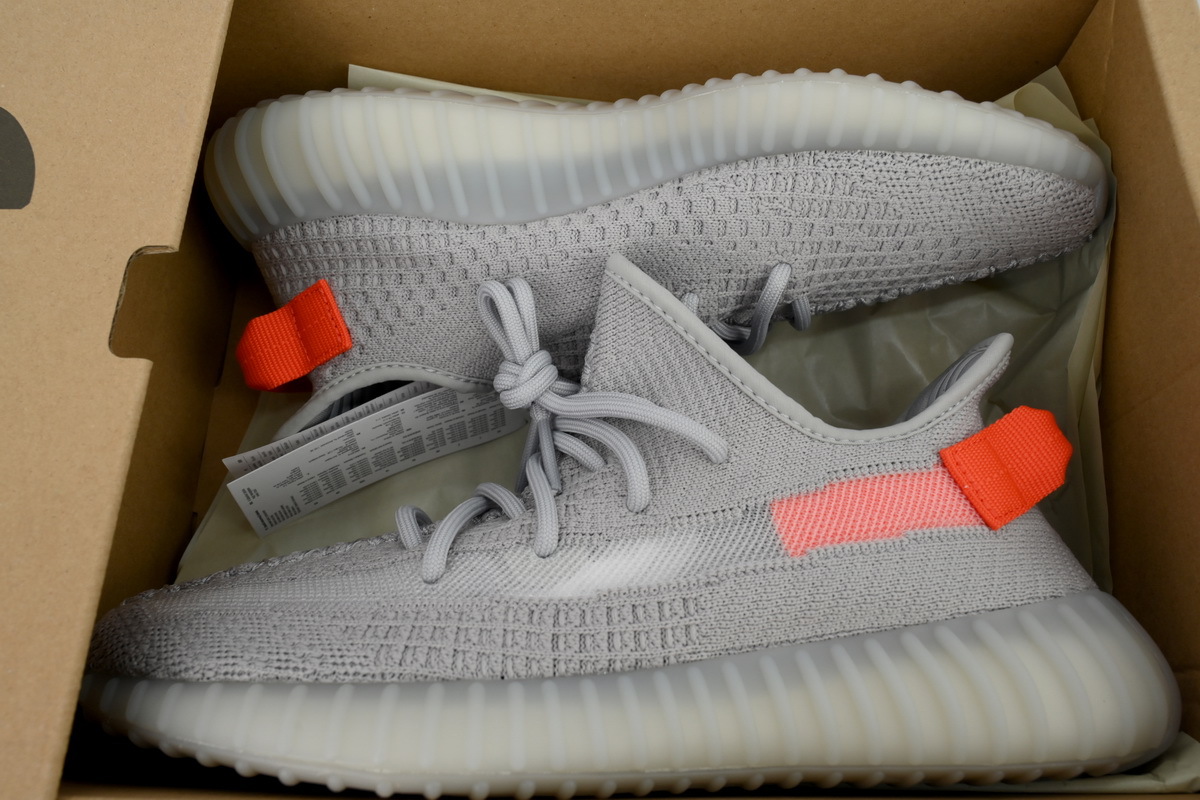 adidas Yeezy Boost 350 V2 “Tail Light” Men's Low Top Lace-Up Sneakers Athletic Basketball US Size - Image 6