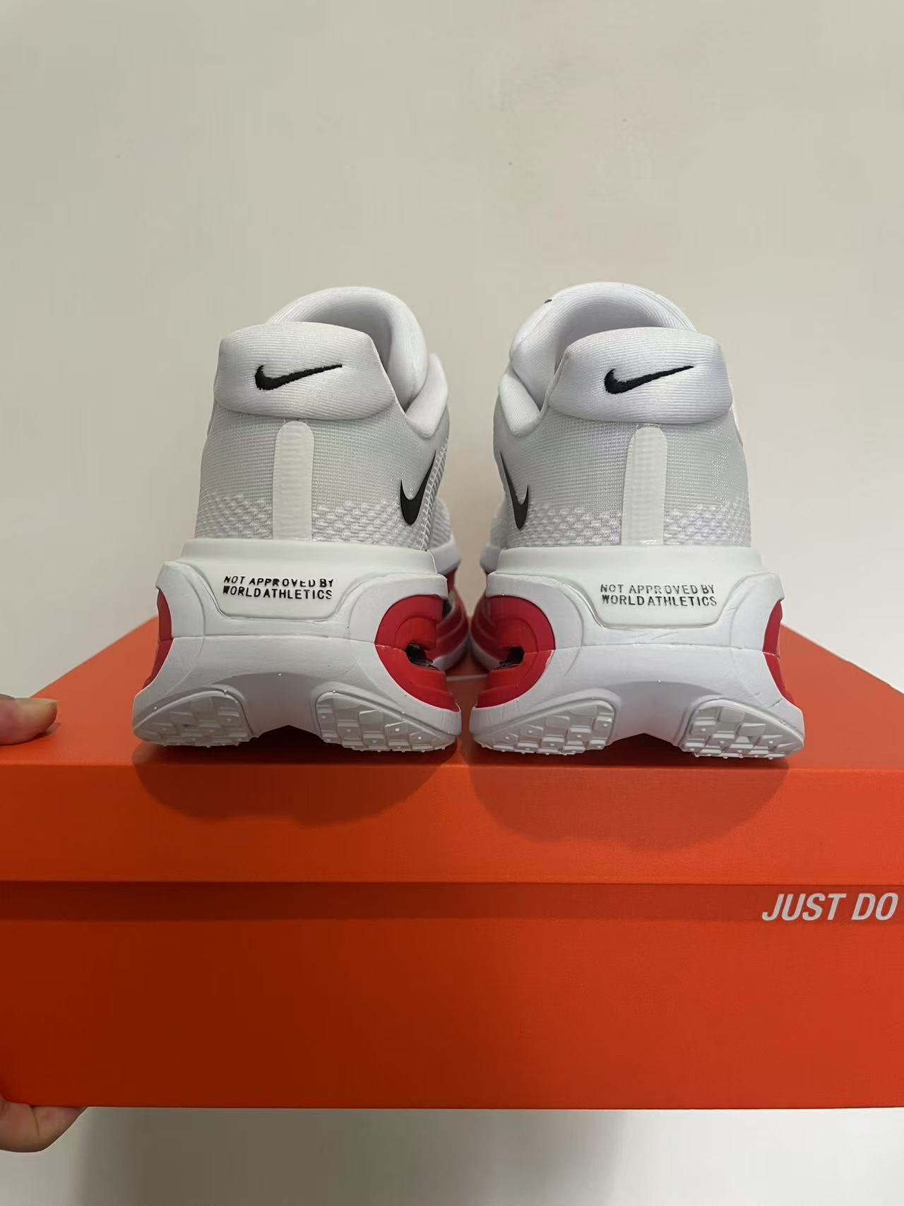 Nike Air Zoom Vomero Premium White/Red/Black Men's Athletic Sneakers Running Shoes US Size 8-12 - Image 5