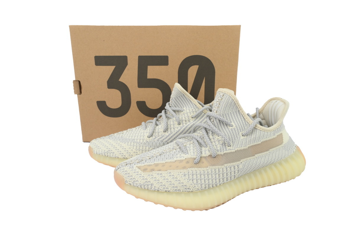 adidas Yeezy Boost 350 V2 “Lundmark” Men's Low Top Lace-Up Sneakers Athletic Basketball US Size - Image 8