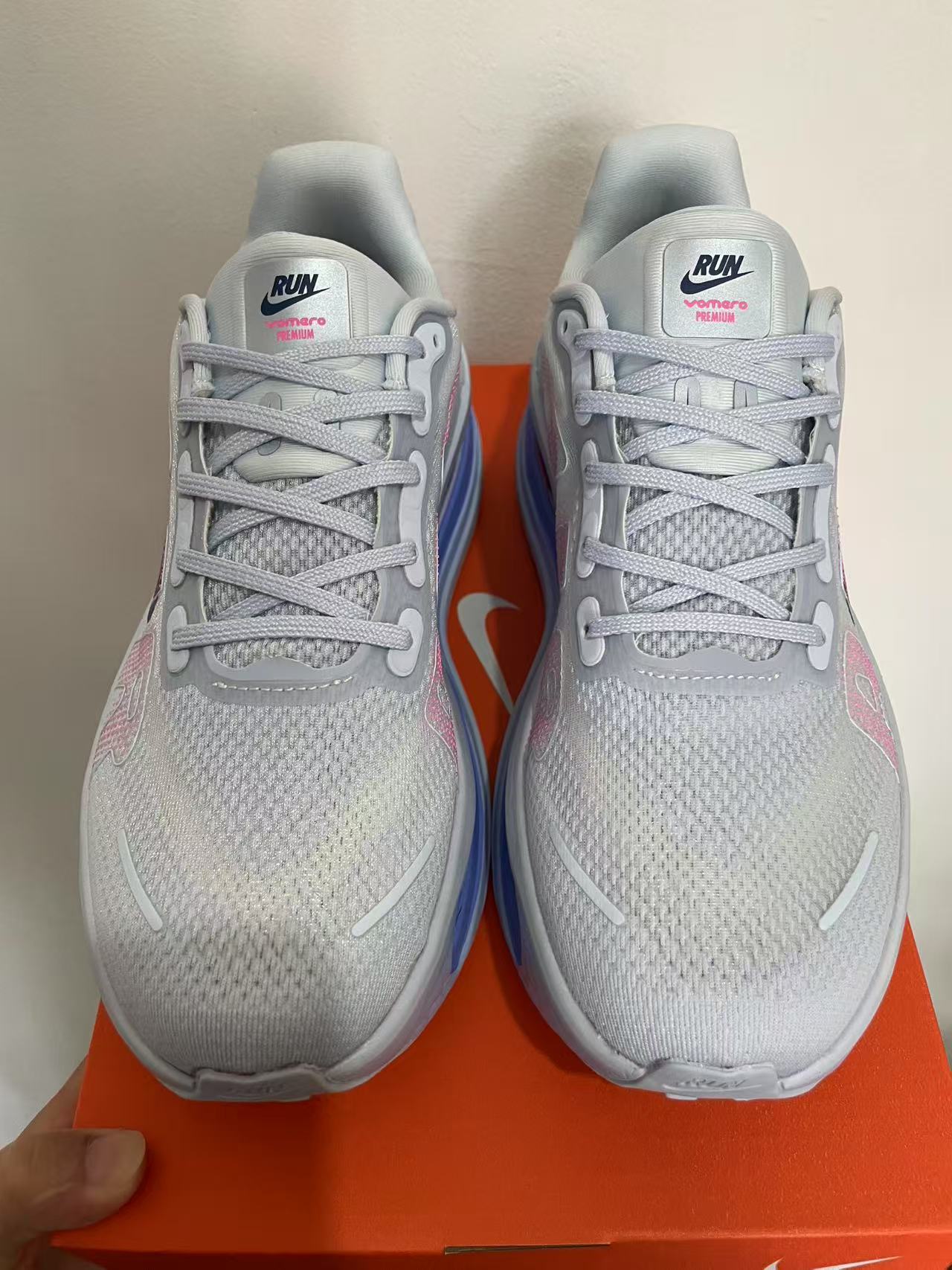 Nike Air Zoom Vomero Premium White/Pink/Black Men's Athletic Sneakers Running Shoes US Size 8-12 - Image 4