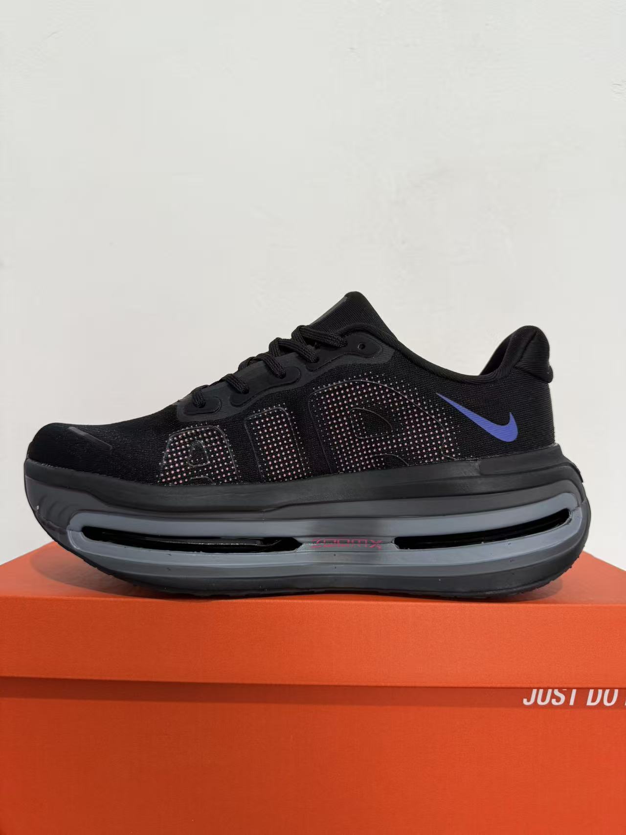 Nike Air Zoom Vomero Premium Black/Blue Men's Athletic Sneakers Running Shoes US Size 8-12 - Image 2